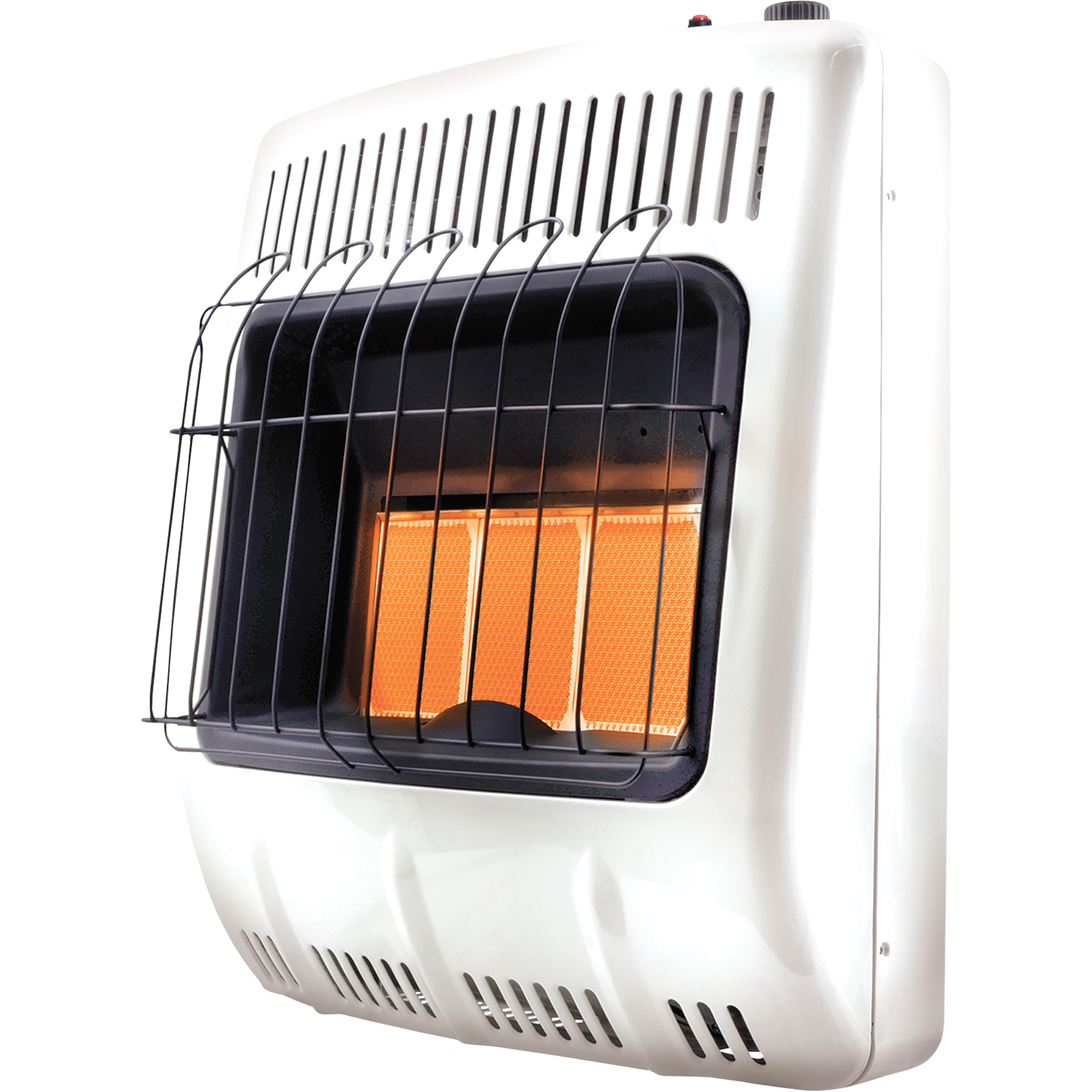 Mr. Heater Vent-Free Propane Radiant Wall Heater, 18,000 BTU, 3-Plaque, Model# MHVFR20LPT